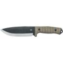 Fox Knives Bushman OD Green Micarta D2